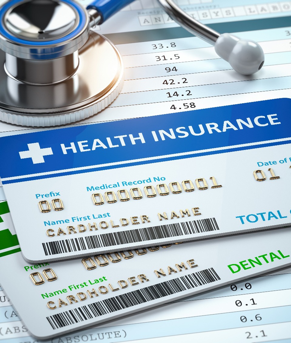 Health and dental insurance cards